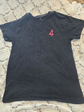 4 Hunnid Street Wear Black Graphic Tee Sz S Some Wear
